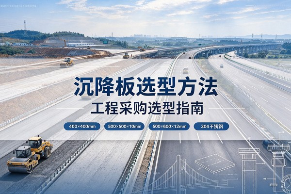 光山沉降板选择方法