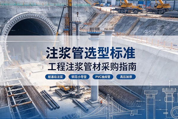 光山注浆管选型标准