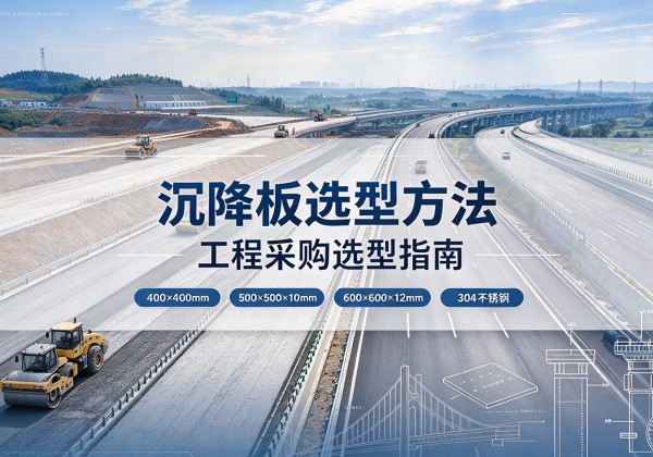 光山沉降板选择方法